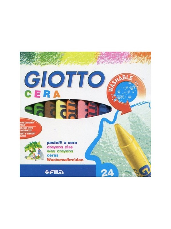 Pastelli a CERA - Giotto 24 pz
