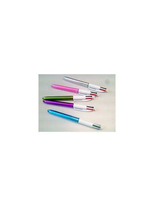 Penna-a-Scatto-Bic-4-Colori-Original---COLOUR-SHINE-Confezione-da-12-penne