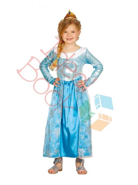 Costume Carnevale Anna di Frozen Fever film Disney – bambina 3-8