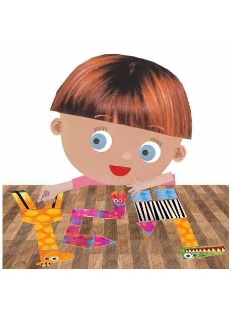 Puzzle tattili Headu Animal Fun Touch Puzzles 3-6 anni