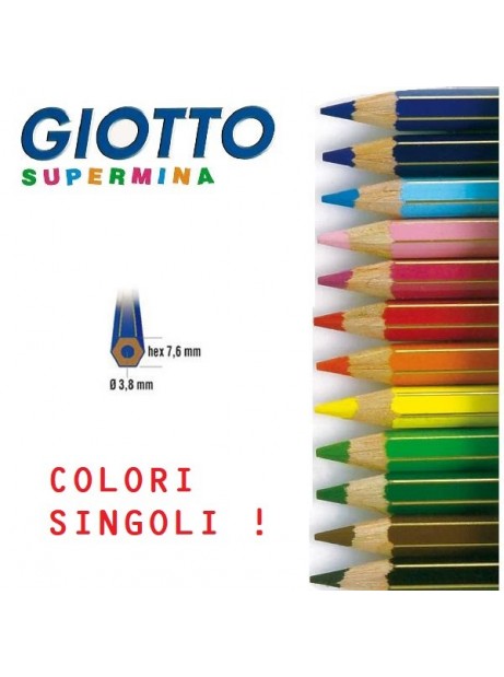Pastelli - Giotto bebè - 12 matitoni con temperino - Cartolibreria