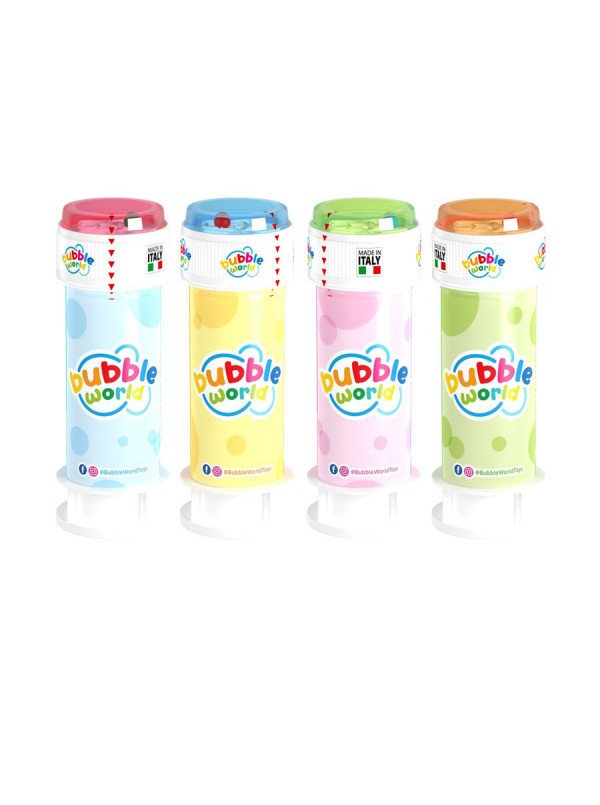 Bolle di sapone per bambini Bubble Word Color