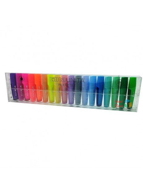 Set da 24 Evidenziatori Slim a Penna Fluo e Pastello NikOffice