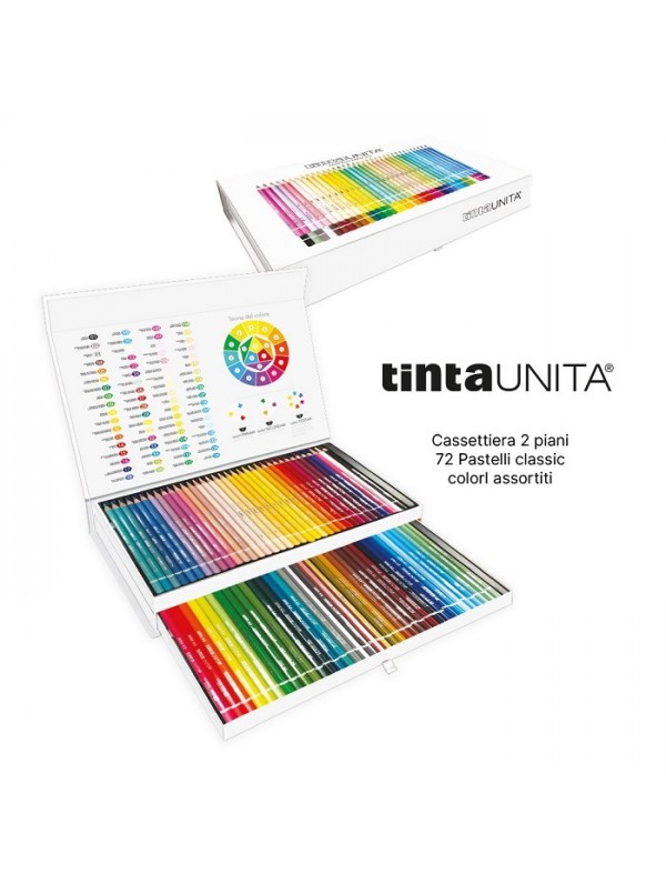 TINTA UNITA Skyline Pastelli Mina 4.0 Valigetta 72 Colori