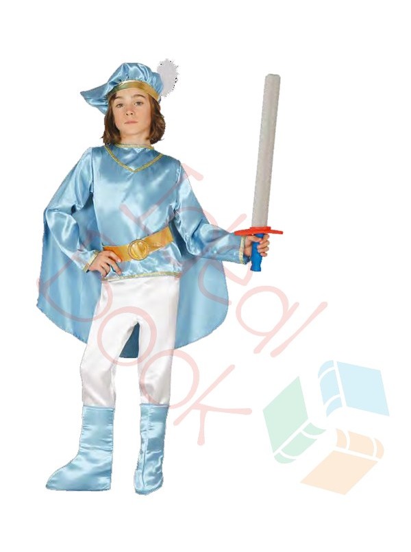Costume Principe Azzurro Bambino Vestito Carnevale