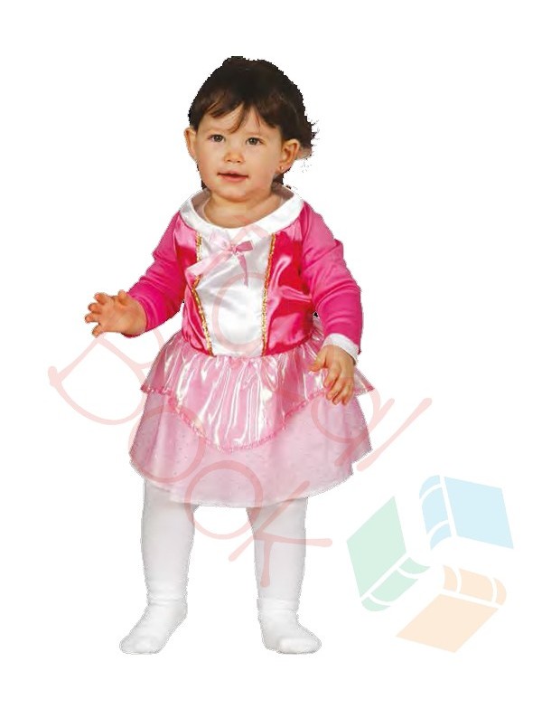 Costume Principessa Bambina 6-12 primi Mesi Vestito Carnevale neonata